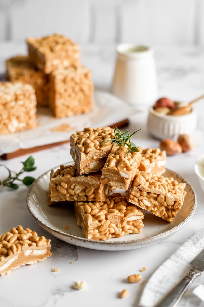 Peanut Butter Rice Krispies Treats