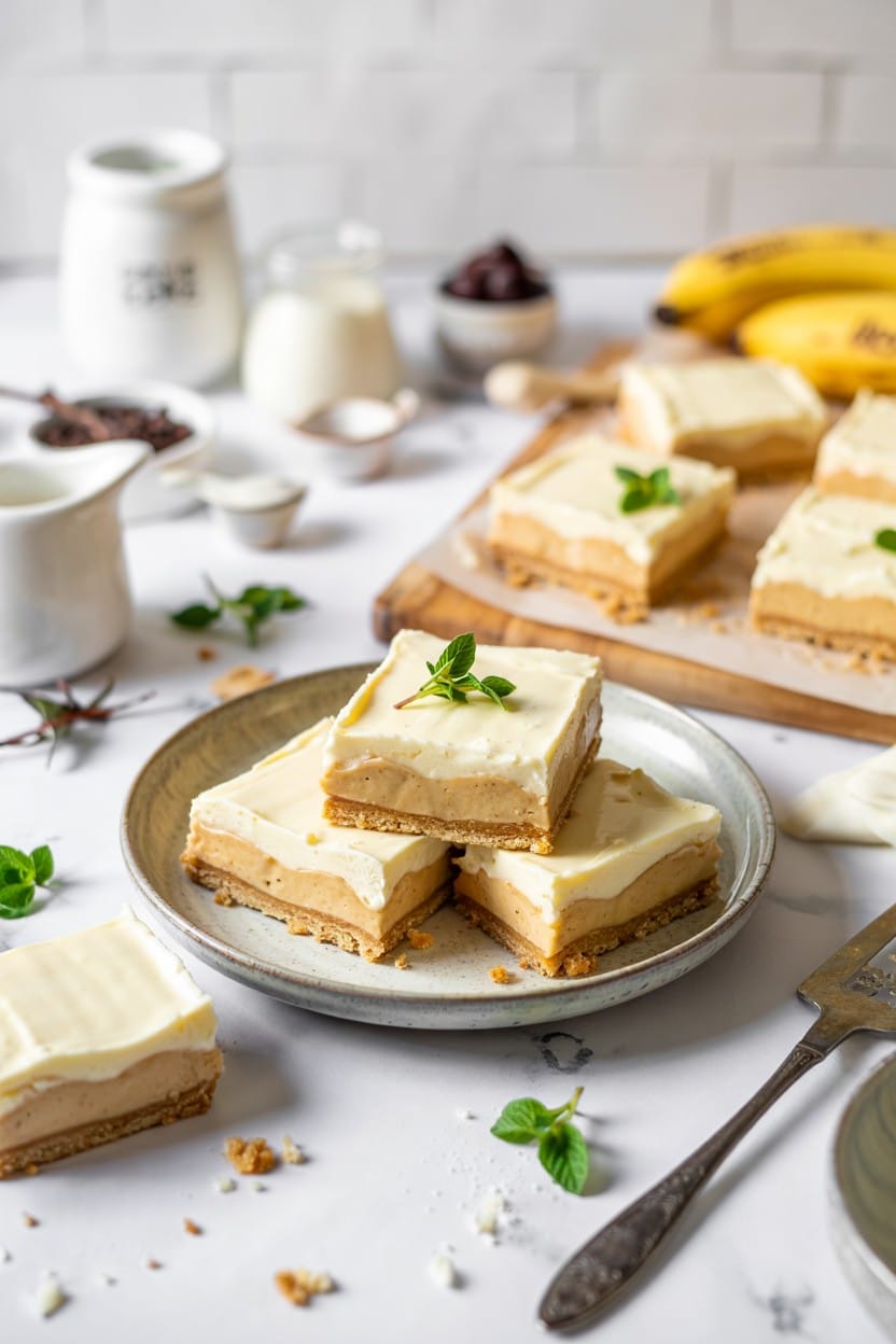 Banana Cream Pie Bars