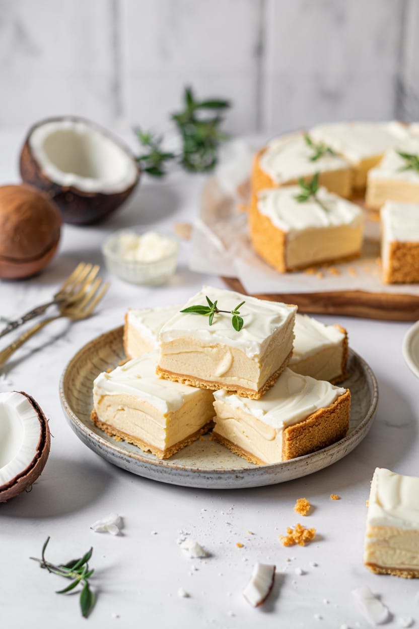 Coconut Cream Pie Bars