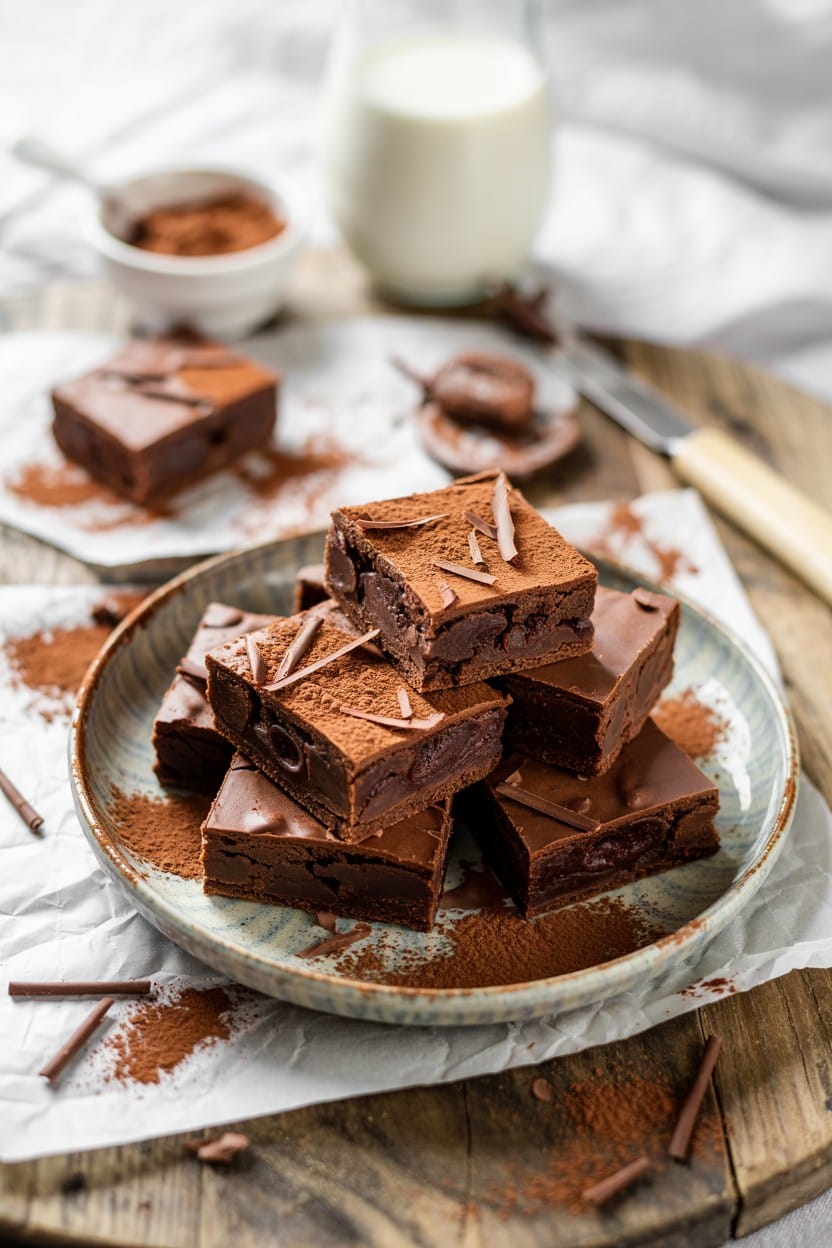 One-Bowl Chocolate Fudge Brownies