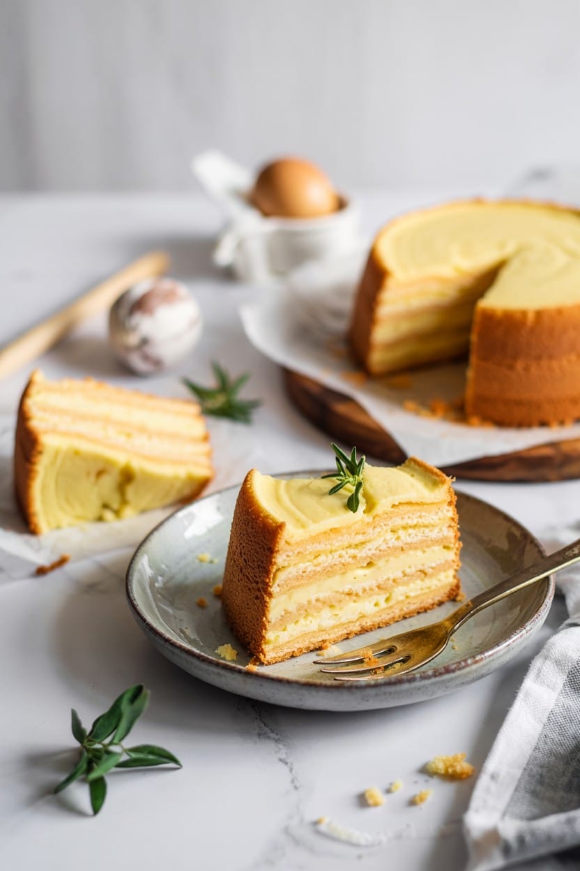 One-Bowl Vanilla Sponge Cake