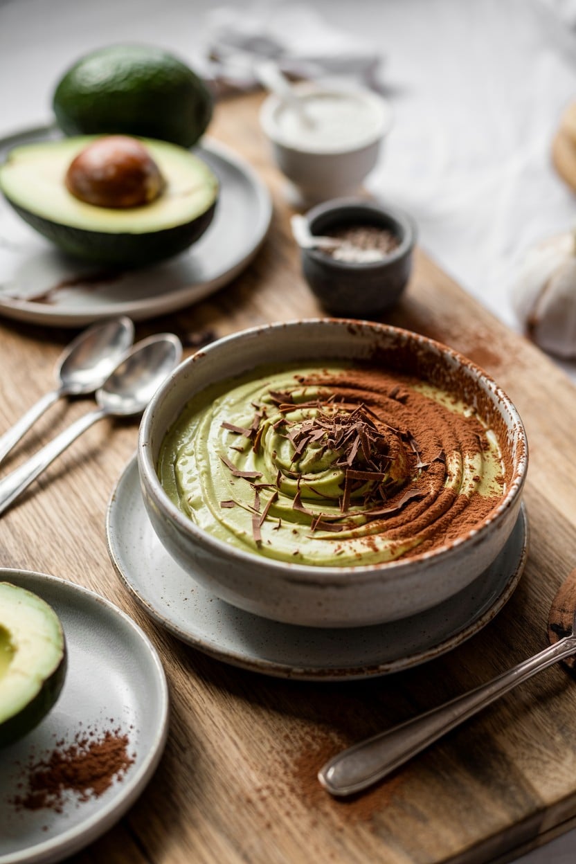 One-Bowl Avocado Chocolate Mousse
