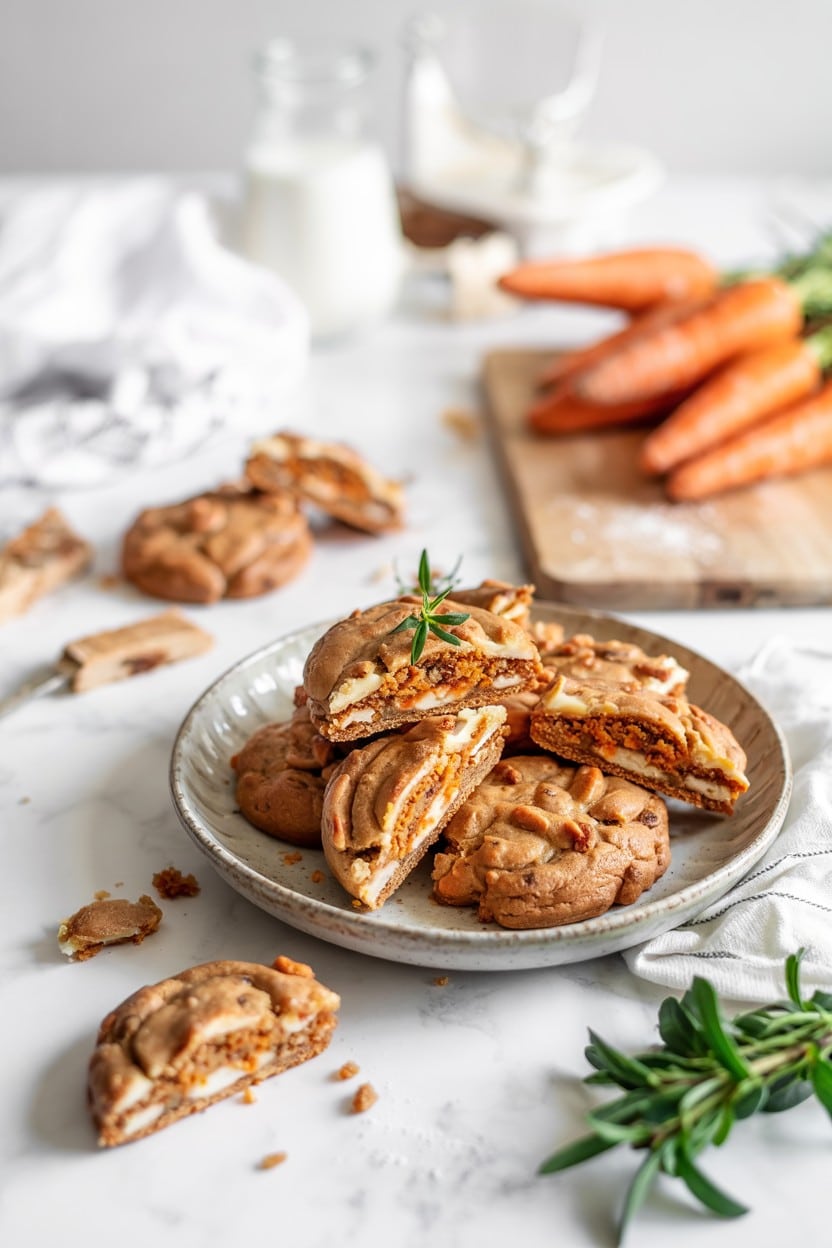 One-Bowl Carrot Cake Cookies