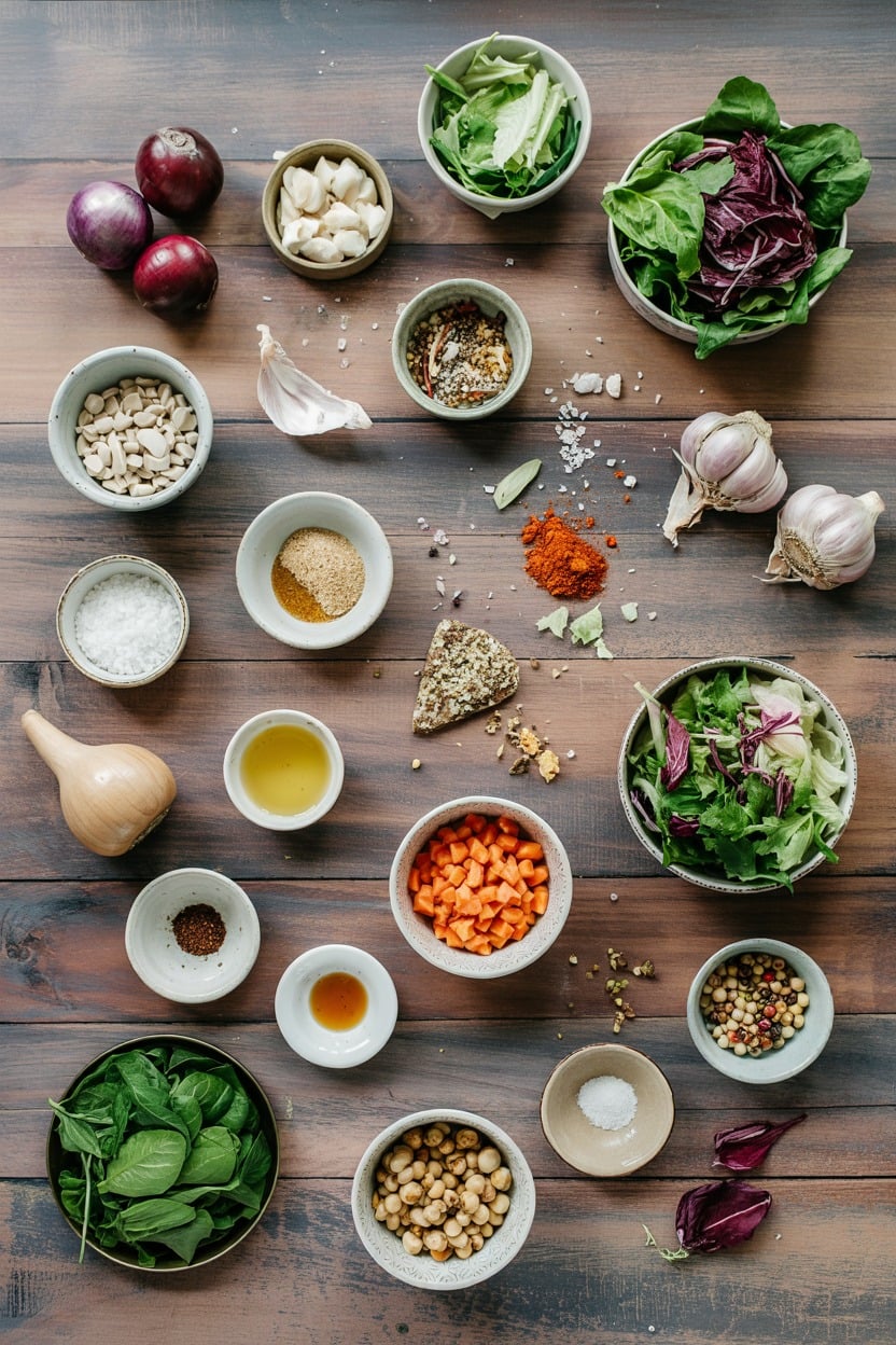 Buddha Bowl Salad - ingredients