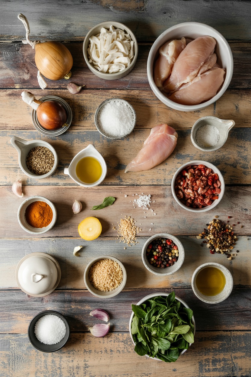 Chicken Power Bowl - ingredients